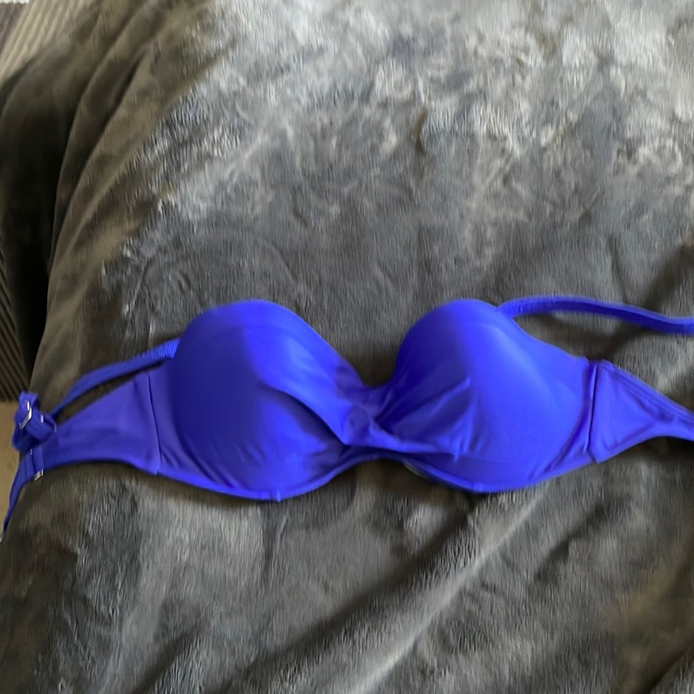 Bikini top royal blue